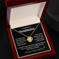 To My Beautiful Soulmate Love Knot Necklace – A Symbol of Eternal Love
