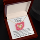 To My Beautiful Wife Love Knot Necklace, Gift for Wife, Anniversary, Valentine's Day, Birthday, Wedding