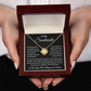 To My Soulmate Necklace – Romantic Love Knot Gift