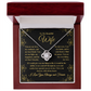 To My Beautiful Wife Love Knot Necklace - Always & Forever