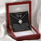 To My Beautiful Wife Love Knot Necklace, Gift for Wife, Valentine's Day, Birthday, Anniversary, Wedding