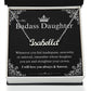My Badass Daughter Custom Name Necklace – Personalized Gift of Strength