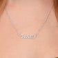 To My Daughter Custom Name Necklace - from Father