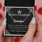 My Badass Daughter Custom Name Necklace – Personalized Gift of Strength