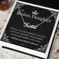 My Badass Daughter Custom Name Necklace – Personalized Gift of Strength