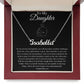 To My Daughter Custom Name Necklace - from Father