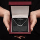 To My Daughter Custom Name Necklace - from Father