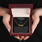 To My Daughter Custom Name Necklace - from Father