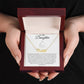To My Daughter Custom Name Necklace - from Father