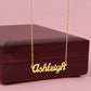 My Badass Daughter Custom Name Necklace – Personalized Gift