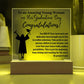 Daughter So Proud of You Graduation Gift, LED Light Acrylic Plaque