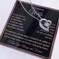 To My Beautiful Wife Forever Love Necklace - I Love You, Always & Forever - Valentine's Day!