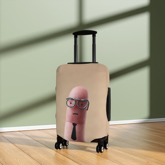 Personalized photo Luggage Cover, Easily Find Your Luggage At The Airport!!