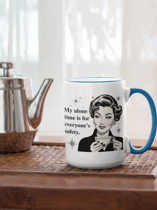 Mama's Alone Time 15oz Accent Mug C