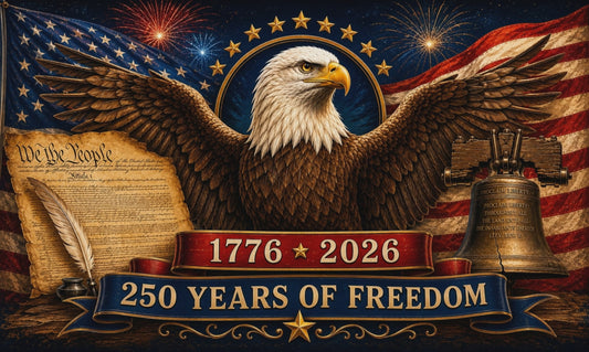 America 250 Patriotic Eagle Flag | 250 Years of Freedom Outdoor Flag