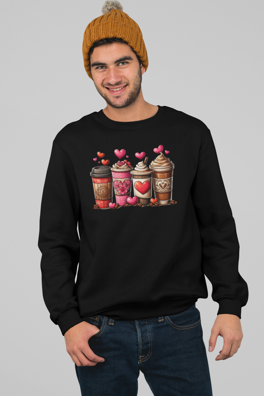 Valentine's Day Coffee Unisex Sweatshirt