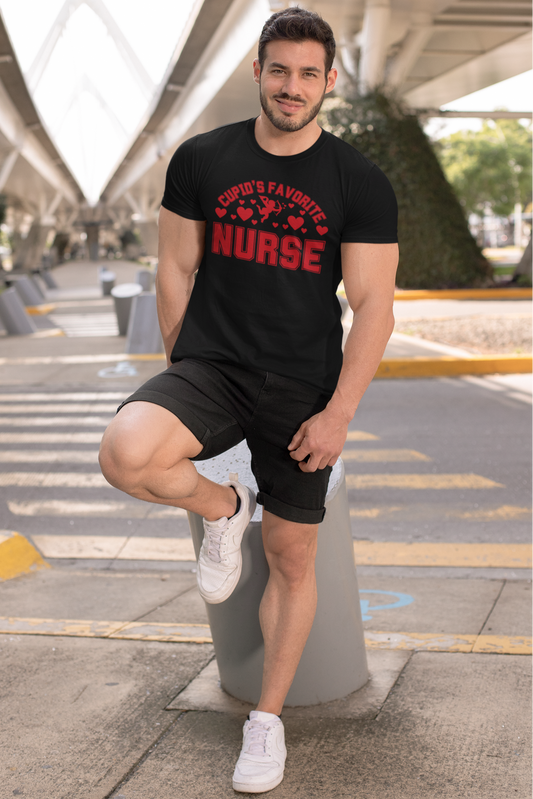 Cupid's Favorite Nurse Valentine's Day Unisex T-shirt/Sweatshirt/Hoodie