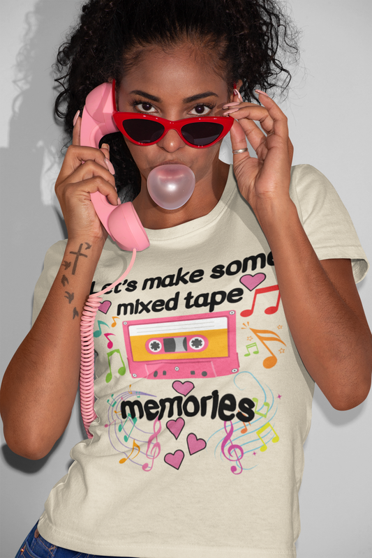 Let's Make Some Mixed Tape Memories Valentine's Day Unisex T-Shirt/Sweatshirt/Hoodie